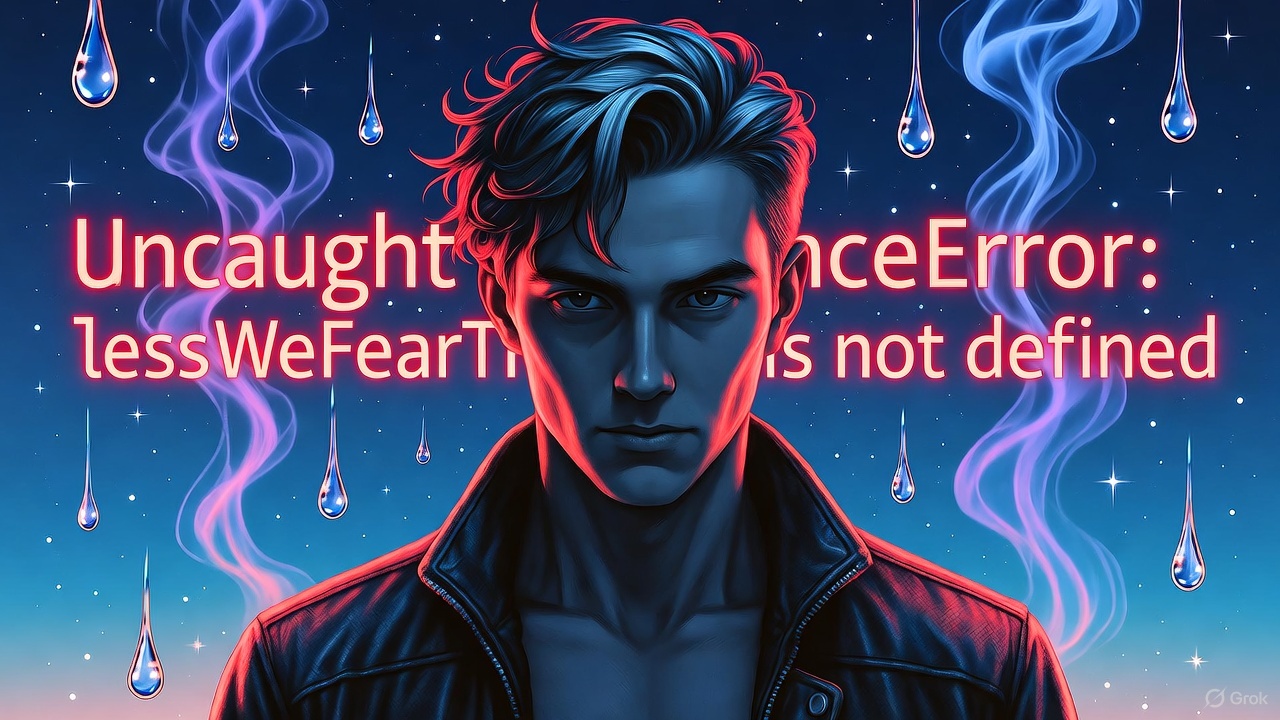 Uncaught ReferenceError: lessWeFearTheFall is not defined